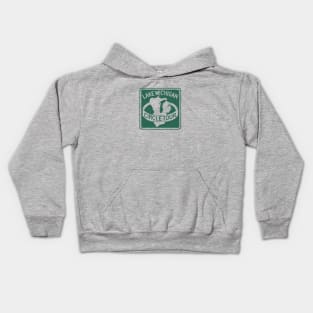 Lake Michigan Circle Tour Kids Hoodie